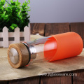 Hot Sale Clear Glass Water Bottle With Cork